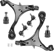 Front Left&Right Lower Control Arms w/Ball Joints Sway Bar End Links Suspension Kit for 2002-2006 Honda CR-V (6pc)