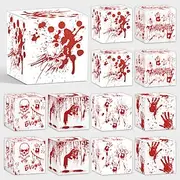 Halloween Horror Decoration Props Candy Snacks Packaging Paper Boxes Scene Decoration Party Supplies
