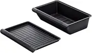Car Underseat Storage Box Organizer Interior Drawer Tray,Compatible For Tesla Model Y 2021-2024(Box with Lid)