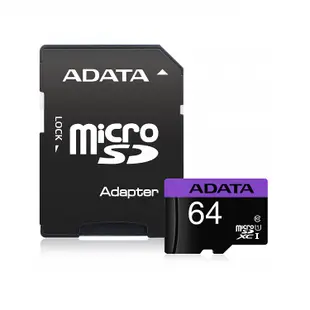 威剛 ADATA Premier Micro SDHC/SDXC UHS-I Class10 32GB / 64GB
