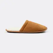 Allgood Men's Scuff Slippers - Tan