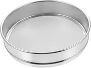 SOESFOUFU Standard Stainless Steel Sieve Diameter Mesh for Soil Analysis High Temperature Resistant Corrosion Resistant for Laboratories and Industrial Use