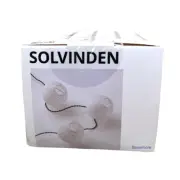 IKEA SOLVINDEN 12 Lights LED String Light Indoor/Outdoor Battery Operated White