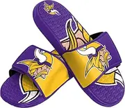 FOCO Men's NFL Team Logo Athletic Gel Sandal Slides