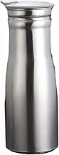 STARTIST Stainless Steel Water Jug Fridge Lemon Kettle Cold Water Tea Kettle Cold Coffee Kettle for Hot and Cold Restaurant BBQ Summer, Gray