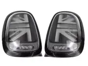 LED Tail Lights For 2014-2020 Mini Cooper F55 F56 F57 Gen.3 UK Flag UNION JACK (for: Mini)