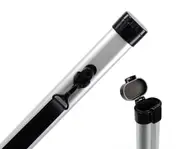 Bow Tube-TG Aluminium-Vln or Cello-Silvr