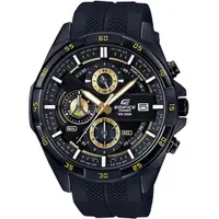 在飛比找蝦皮商城優惠-【CASIO】EDIFICE 低調內斂紳士風格樹脂腕錶-黑x