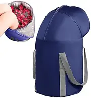 Foldable Foot Bath Bucket,Foldable Foot Bath Basin Feet Soaking Tub with Knee Cover | Foot Spa Bucket Pedicure Foot Spa Tub Bag for Outdoor, Laundry, Camping Use