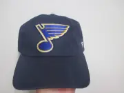 ST. LOUIS BLUES (FANATICS) MENS DAD FIT HAT (ADJUSTABLE) NWT NAVY BLUE AWESOME!