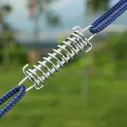 Tent Spring Buckle Stainless Steel High E Tensioner Awning Fixed Hook Buckl FD