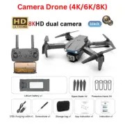 New E99 4K 6K 8K HD Camera Foldable Quadcopter Remote Control Drone
