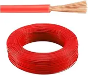 328FT PVC Insulated Electronic Wire, Cold and Heat Resistant Cable, Flame Retardant Electronic Wire, Oxygen-Free Copper Single Core Wire, Electronic and Electrical Connection Wire(4 mm²)