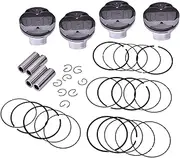4set STD +25 +50 +75 +100 76mm 76.25mm 76.5mm 76.75mm 77mm Motorcycle Piston& Ring Kit For CBR1000RR 2A-A - HURRICANE 1000(4 Set 76.75mm)