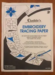 Clotide's TRACING PAPER: 4 SHEETS 10.25"X 13.75"