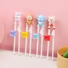 Baby Feeding Utensils Training Chopsticks Spoon Children Tableware With Box