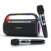 BlitzWolf® BW-WA7 120W bluetooth Speaker Portable Karaoke Speaker Double Drivers HiFi DSP EQ Effect RGB Light TWS 8000mA