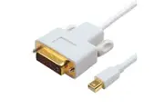 Astrotek Mini DisplayPort DP to DVI Male to Male White Cable - 2m