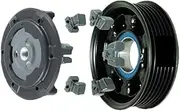 AC Compressor clutch kit Compatible With M/W 525i 525xi 528i 528xi 530i M5 M6 64522151495 64526956716 64509174803 64522147460 64526956715