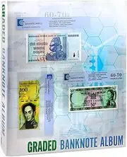 Banknote World Graded Banknote Album with 10 Pockets