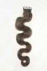 9A Body Wavy & Curly Tape In Skin Weft Soft Remy Human Hair Extensions 40g 18in