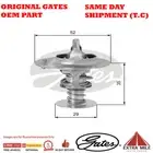GATES COOLANT THERMOSTAT fits HONDA CIVIC AK AM AU GL 10/83-01/84 1.5L 63KW