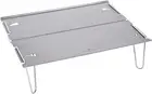 Camping Table Lightweight Hard-Topped Folding Table Aluminium Alloy Mini Table w