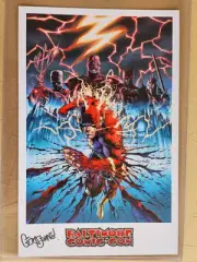 2023 Baltimore Comic Con Geoff Johns Signed Exclusive Flashpoint print