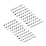 20pcs Watch Band Pin 16mm Stainless Steel Spring Bar Pins 1.2mm Dia.
