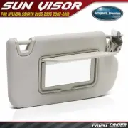 Passenger Right Gray Sun Visor with Light & Mirror for Nissan Altima 2013-2018