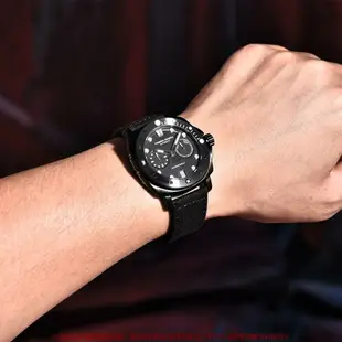 PAGANI DESIGN 豪華機械手錶寬箭頭男士復古月亮手錶自動日曆 AR 藍寶石玻璃