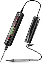 FUNFANG Pen Type Digital Multimeter Voltage Tester for Measuring AC/DC Voltmeter Resistance Diode Capacitance Electrical Tester with Backlight and Flashlight