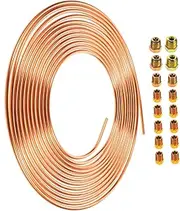 Anneome Car Fuelcable Brake Line Hose 3/16 Brake Line Brake Line Fittings Pipe Chamfer Tool Brake Cable Brake Line Kit Brake Pipe Repair Kit Brake Line Clips Car Cord Brake Lines