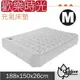 歡慶週年加贈幫浦【Outdoorbase】頂級歡樂時光充氣床墊Comfort PREM-M號(獨立筒床墊.耐磨防震)(非自動充氣/內建幫浦)充氣床/月石灰 23823