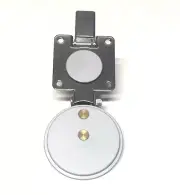 Aviation style latches for trunks, wings, roof, access panels, emergency hatch