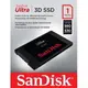 SanDisk Ultra 3D 1TB / 2TB 2.5吋SATAIII固態硬碟【讀560寫530MB/s】(7290元)