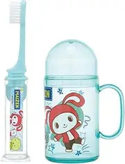Skater TRKS1-A Portable Toothbrush, Travel Set, For Kids, Toothbrush Case, Maizen Sisters, Girls, Outings, Elementary School Students, Kindergarten, Nursery School, Travel