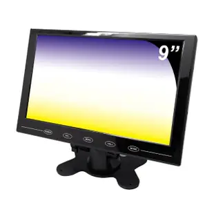 【CHICHIAU】9吋LED液晶螢幕顯示器-AV、VGA、HDMI