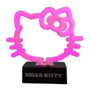 Hello Kitty Hot Pink Light Up Neon Lamp Light Battery Powered New In Box