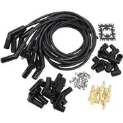 Aeroflow Ceramic Univ 135 Deg Lead Set Black 135 Plug Ends Std Hei V8 - AF4038-31333C