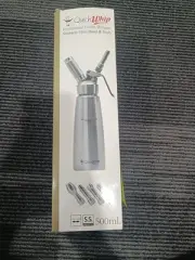 Quick Whip Stainless Steel Head And Body Plus 30 Charges
