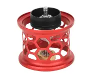 All Metal Short Modified Maintenance Spool Wire Cup Diy Fishing Casting Reel Accessoryred