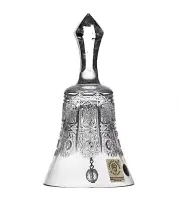 Bell 5" Christmas bell , Souvenir gift, Wedding bell,Bohemia Czech Crystal, Gift