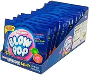 Charms Blow Pop Mini Lollipops - Individually Wrapped Dual Candy and Gum Suckers - Peanut Free, Gluten Free - Bulk Treat for Kids and Adults - 3.5 Ounce Bag (Pack of 12)