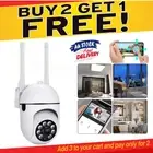 5G Security Camera System Outdoor Home Wifi Night Vision Cam 1080P HD Wireless
