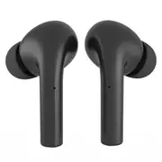 MokiPods True Wireless Earbuds Bluetooth In Ear earphones/Pods w/Mic Black