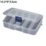 1PC Plastic Tool Screws IC Storage Box Craft Organizer Small Part Container Case