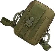 SUPVOX Waist Bag Multifunctional Outdoor Pouch for Needs and Portable for Hiking Camping and Running Army Green