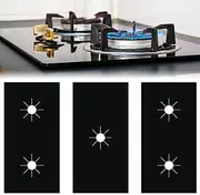 3PCS Stove Covers Stove Protectors for Gas Range, Stove Burner Covers for Gas Stove Top, Reusable Non-Stick Washable Stove Guard Heat Resistant Protectors