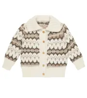 [The New Society] The New Society Theo jacquard cardigan Y 8 multicoloured